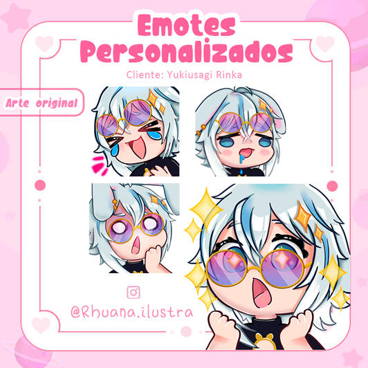 Emotes do cliente Rinka